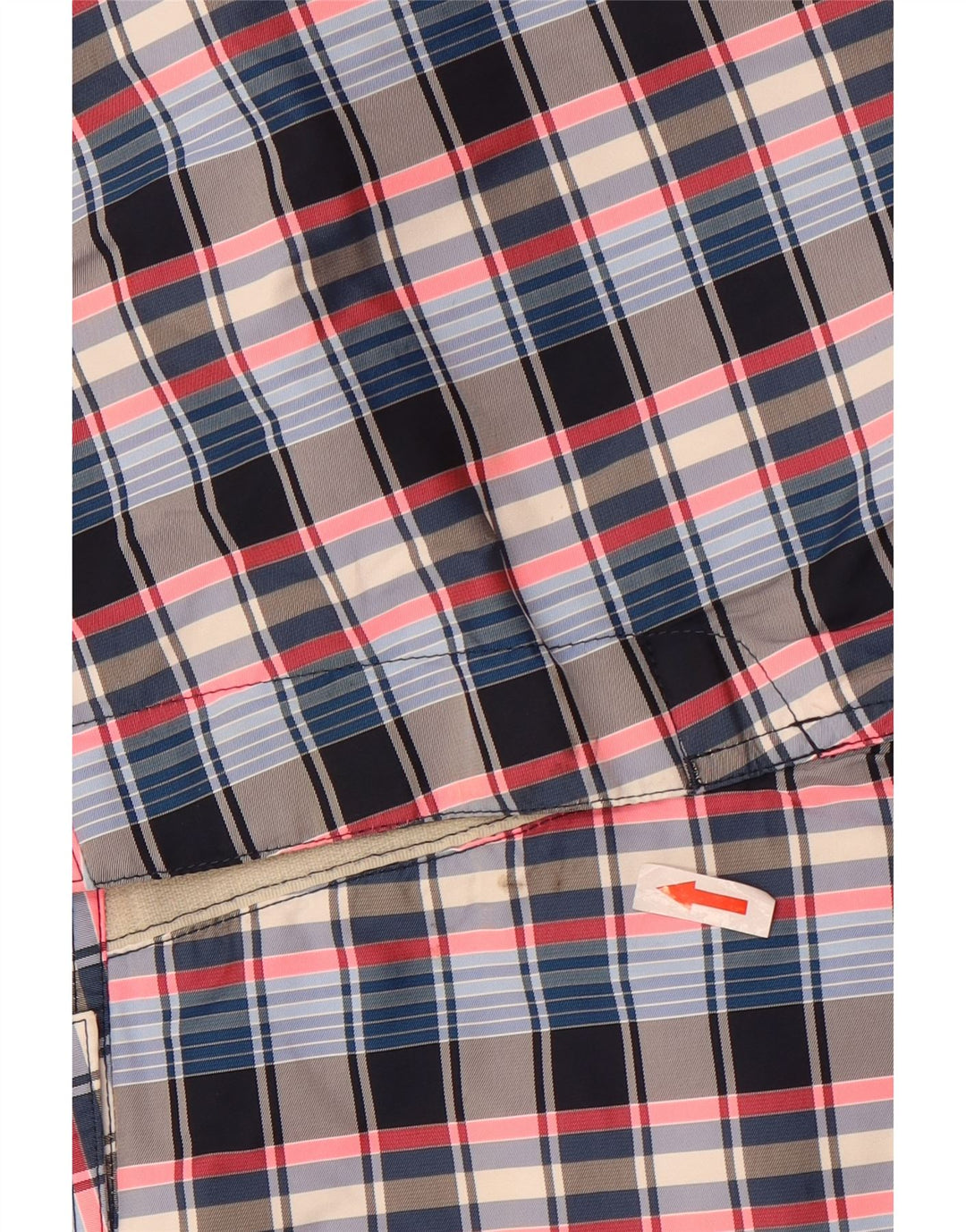 Pantaloncini da bagno da uomo Sundek a quadri grandi multicolori