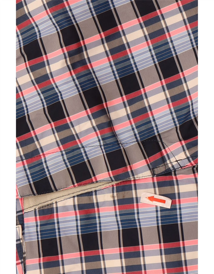 Pantaloncini da bagno da uomo Sundek a quadri grandi multicolori