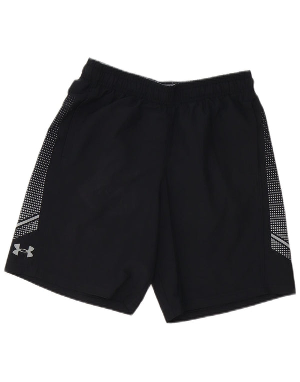 Pantaloncini sportivi Under Armour da bambino 11-12 anni Large in poliestere nero