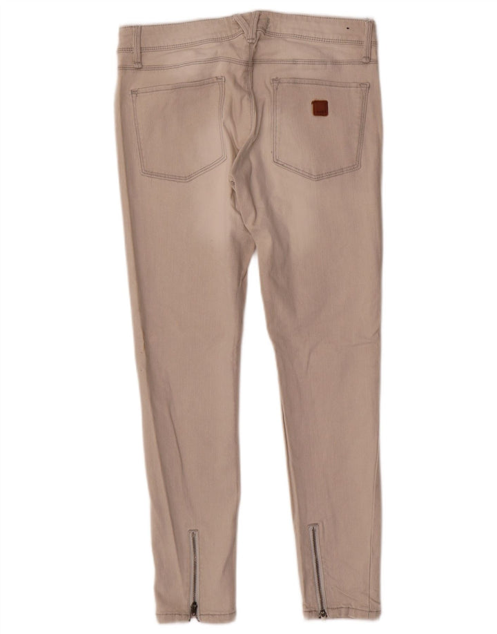 Jeans skinny da donna ROXY W27 L27 cotone grigio