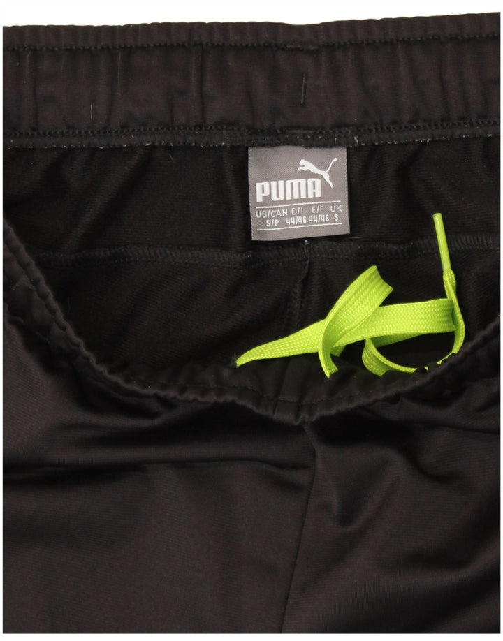 Pantaloni da tuta da uomo PUMA Joggers piccoli in poliestere nero