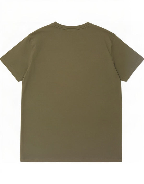 T-shirt da uomo Hugo Boss Top Small in cotone kaki