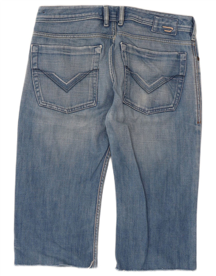 Pantaloncini di jeans da uomo Diesel W30 cotone blu medio
