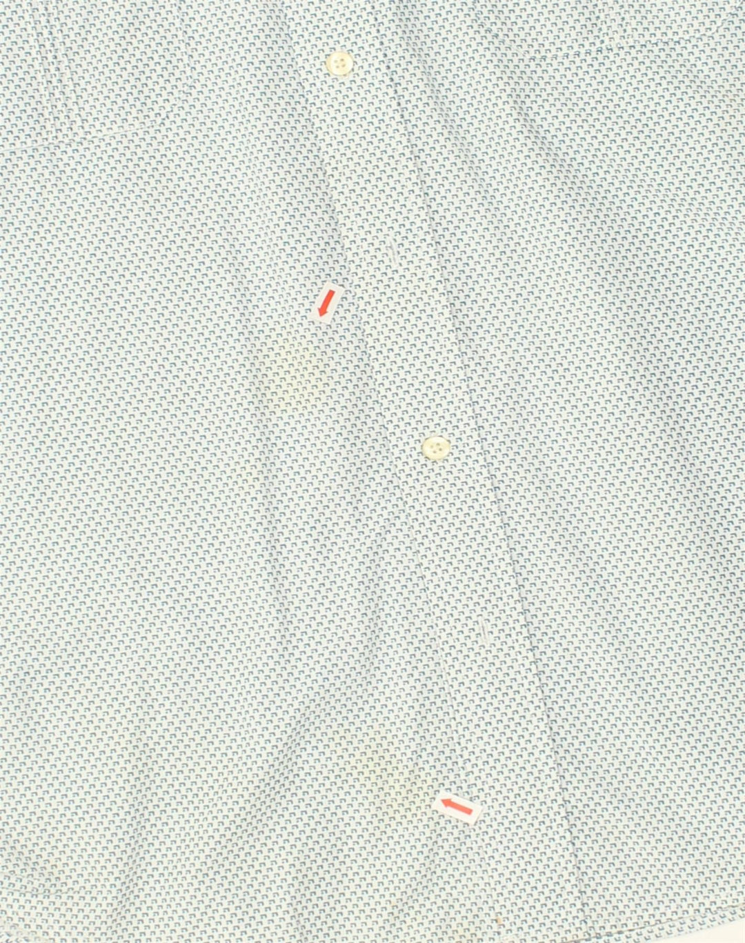 GAP Mens Short Sleeve Shirt Large Blue Spotted Cotton | Vintage Gap | Thrift | Second-Hand Gap | Used Clothing | Messina Hembry 