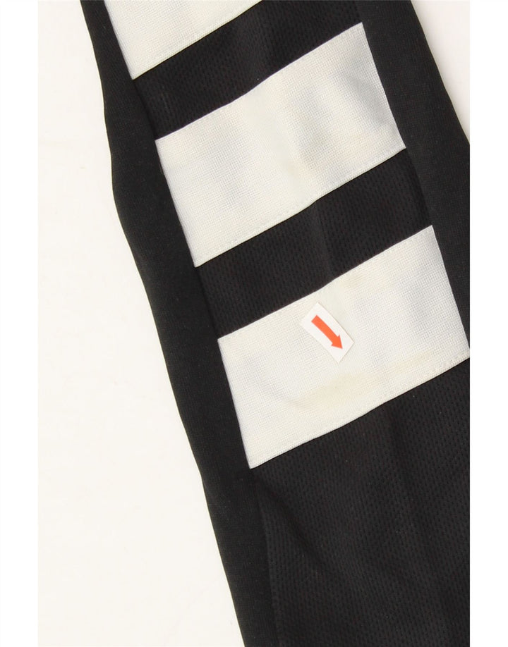 ADIDAS Womens Tracksuit Trousers UK 8 Small  Black Colourblock Polyester Vintage Adidas and Second-Hand Adidas from Messina Hembry 