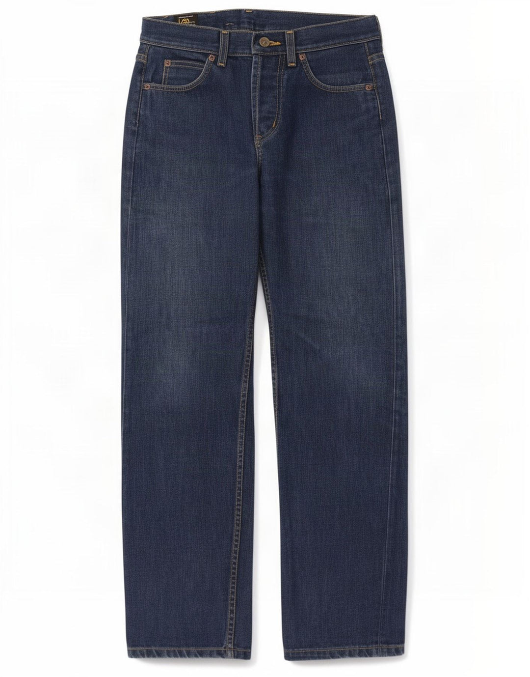 Jeans dritti da uomo Lee W29 L32 in cotone blu navy