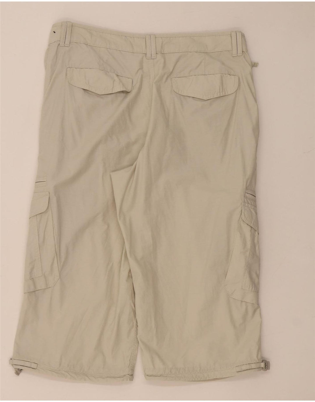 MARKS & SPENCER Bermuda cargo da uomo W34 Large in cotone beige