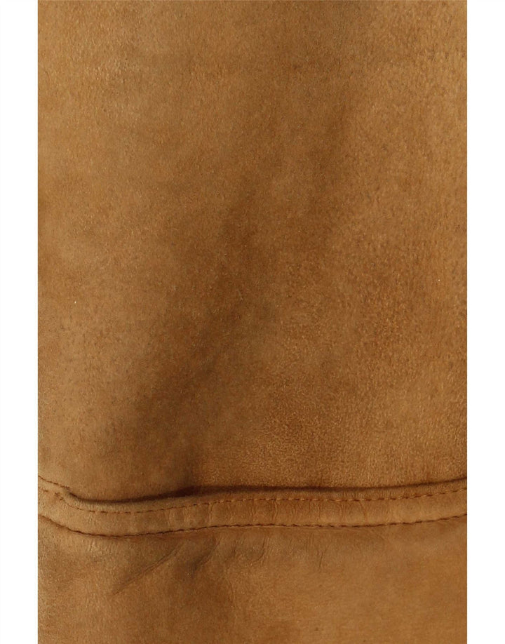 Giacca in shearling oversize da donna Morlands EU 46 XL Pelle beige