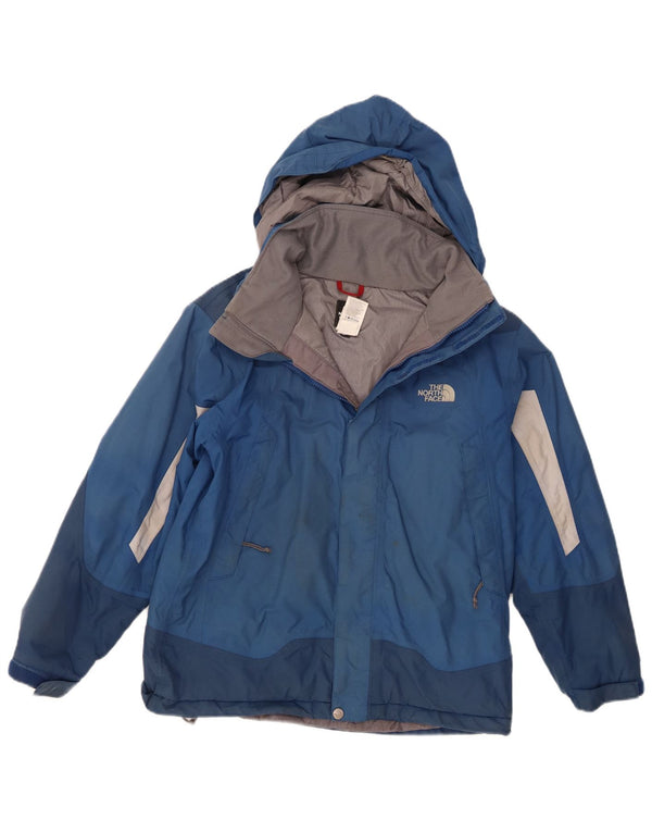 Giacca imbottita con cappuccio The North Face da ragazzo 11-12 anni Large Blue Colourblock