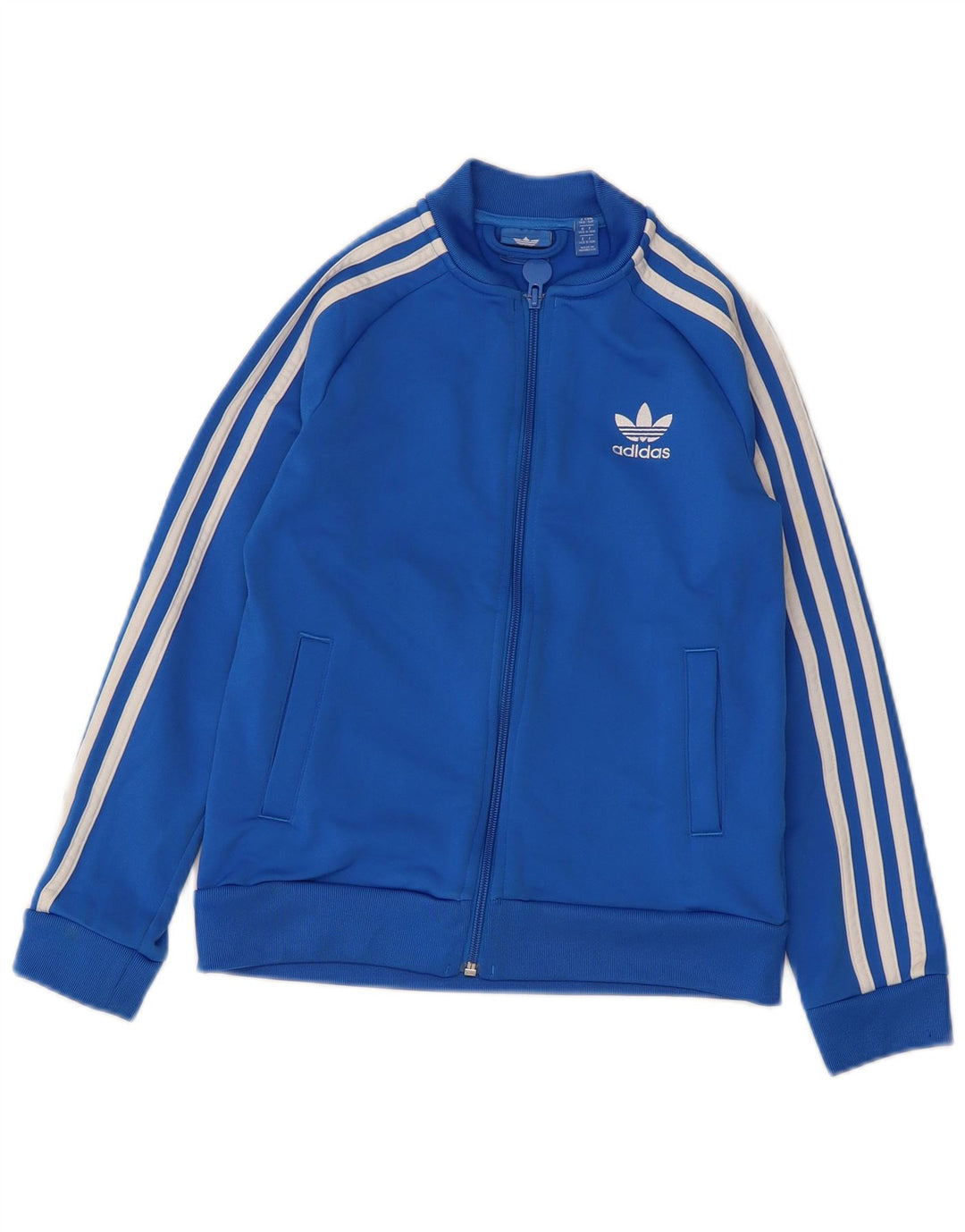 Giacca Top della tuta da ragazzo Adidas 9-10 anni in poliestere blu