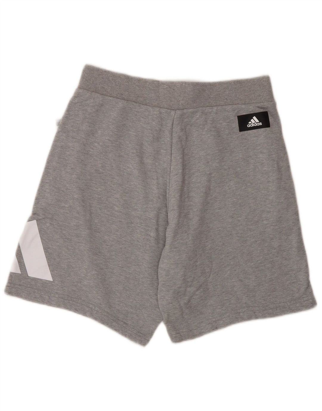 Pantaloncini sportivi grafici Adidas da uomo piccoli grigi