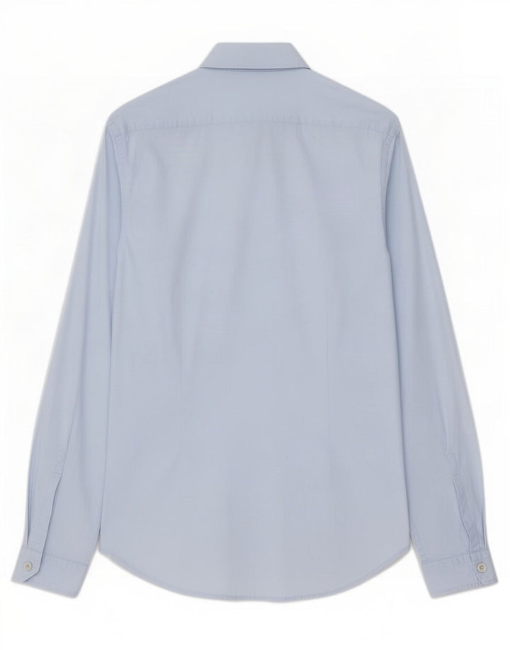 Camicia Replay da uomo vestibilità regolare blu medio