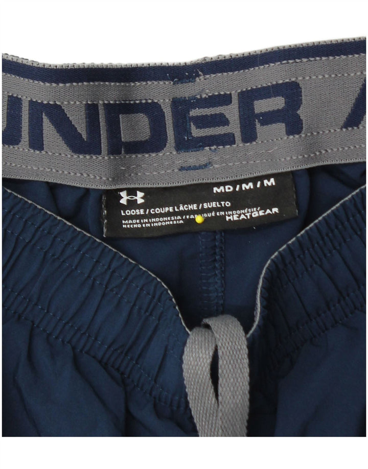 Pantaloncini sportivi Under Armour da uomo Heat Gear medio blu navy