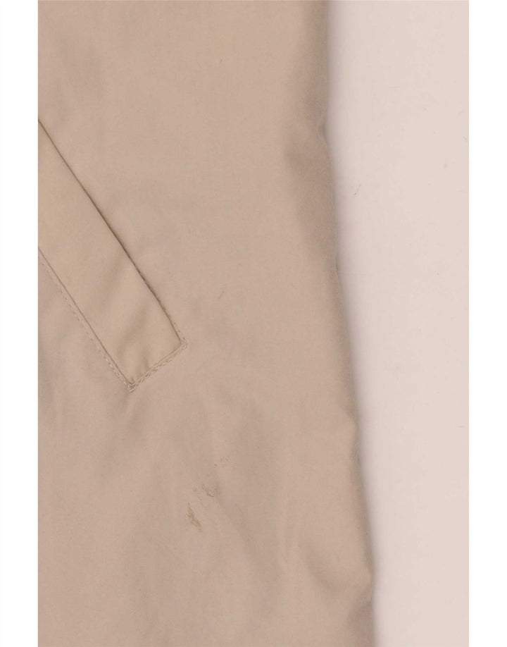 Armani Jeans Uomo Impermeabile con cappuccio IT 52 XL Poliestere Beige