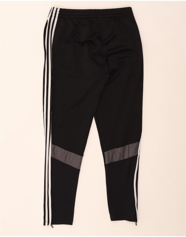 Pantaloni da tuta Adidas Climalite da uomo medio poliestere nero