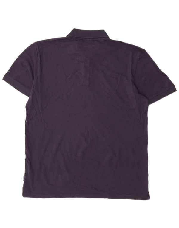 Polo da uomo Hugo Boss 2XL in cotone blu navy