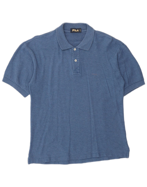 Polo Uomo Fila IT 44 XS Blu Cotone