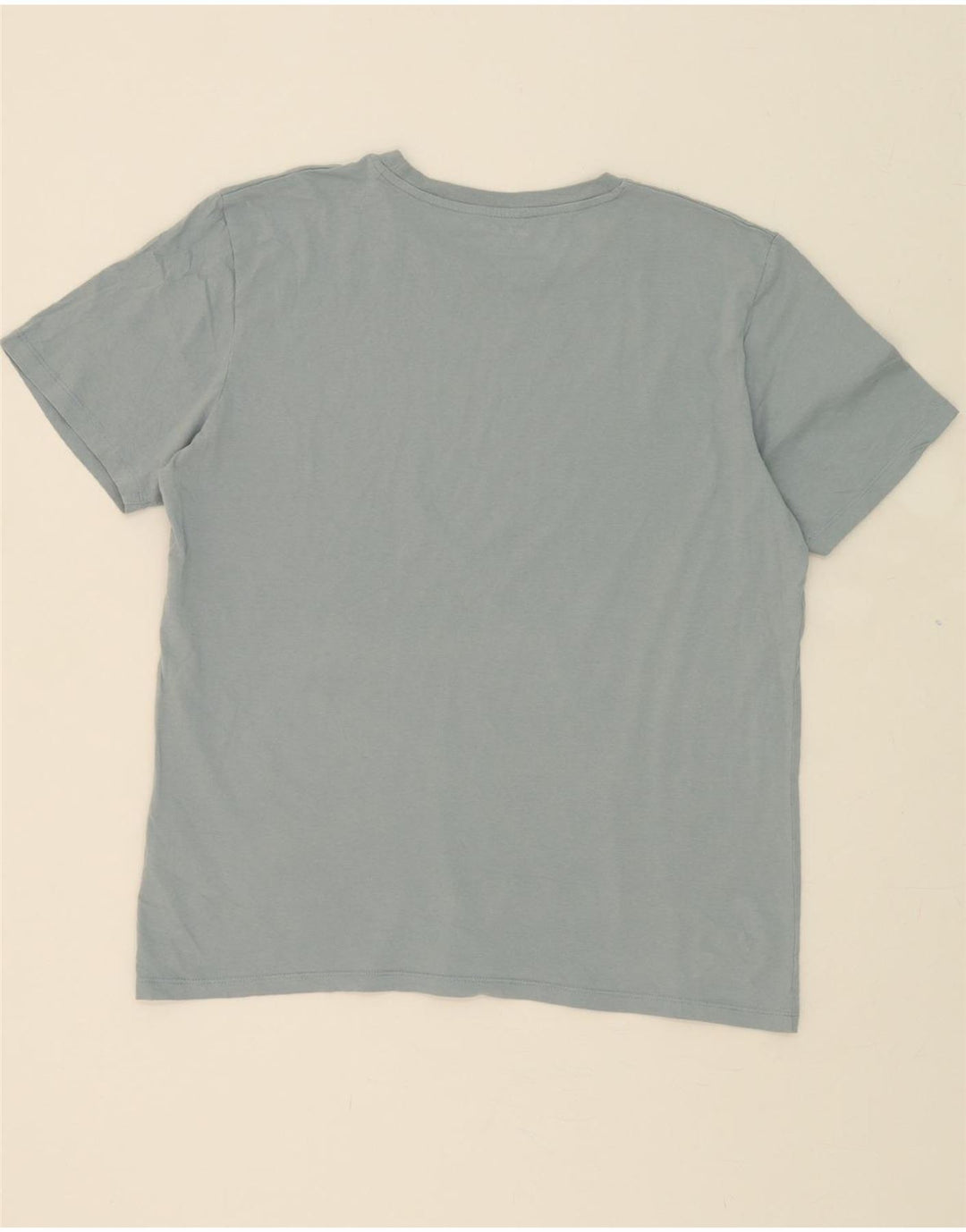 JACK & JONES Mens T-Shirt Top 2XL Blue Cotton Vintage Jack & Jones and Second-Hand Jack & Jones from Messina Hembry 
