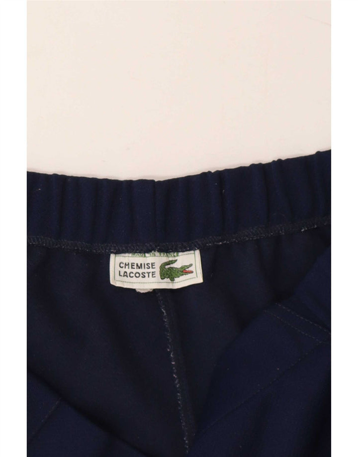 Pantaloncini casual da uomo Lacoste medi W30 poliestere blu navy