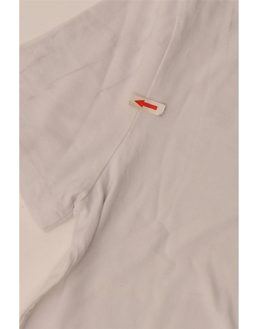 T-shirt Zara da donna Top UK 14 cotone bianco medio