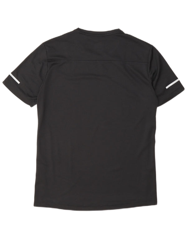 Maglietta Adidas Climalite da uomo media nera
