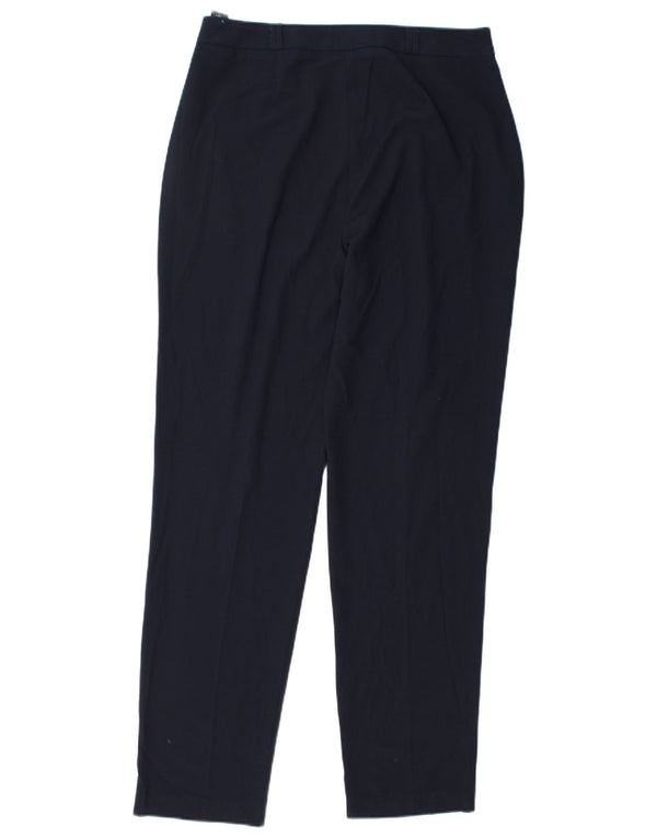 Pantaloni casual da donna Marks & Spencer UK 12 medi W31 L32 Blu navy
