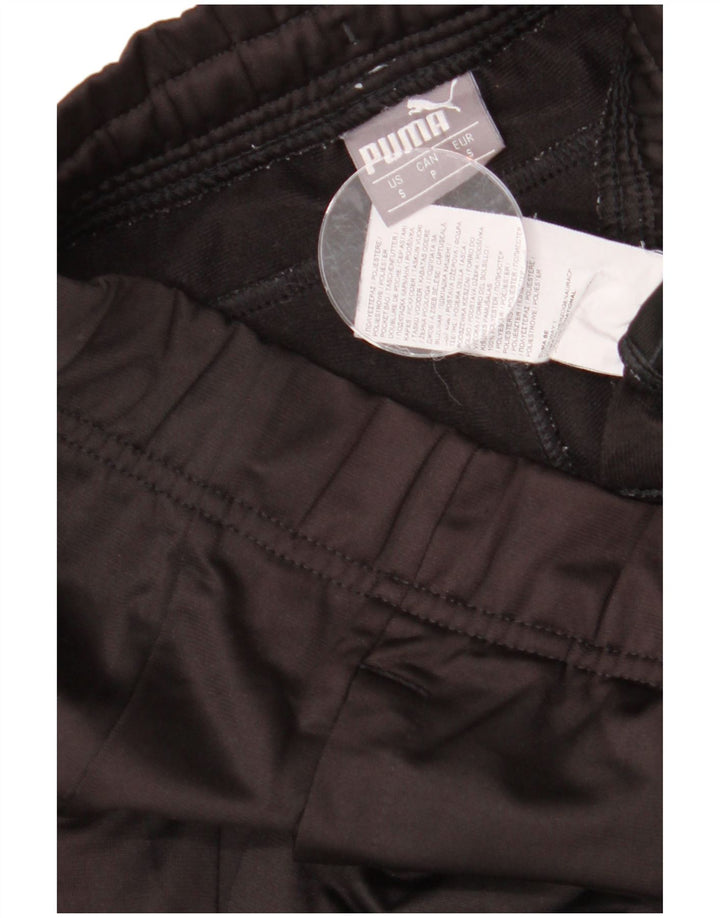 Pantaloni da tuta da uomo PUMA Joggers piccoli in poliestere nero