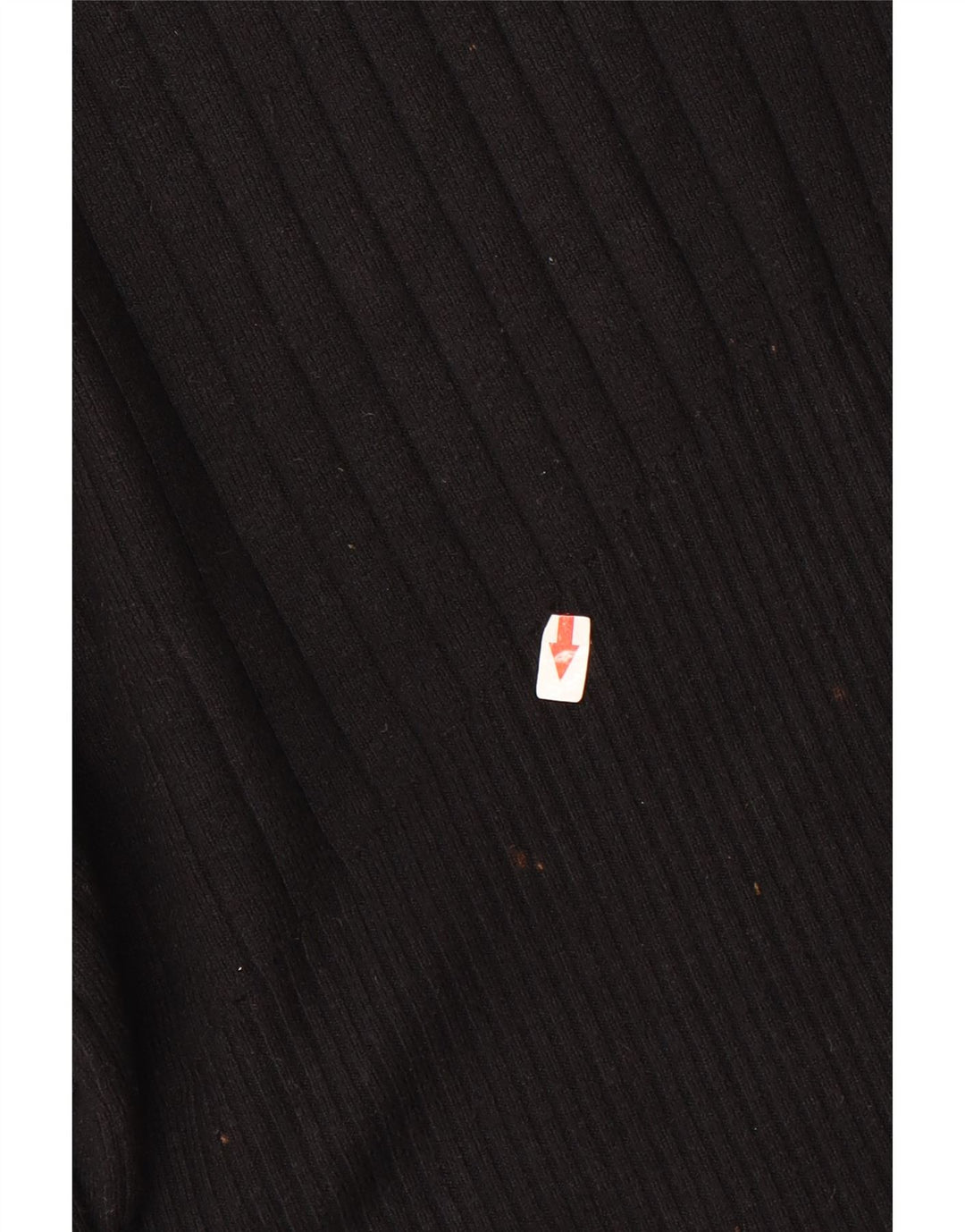 Maglione maglione a collo alto da donna Marks & Spencer UK 24 4XL viscosa nera