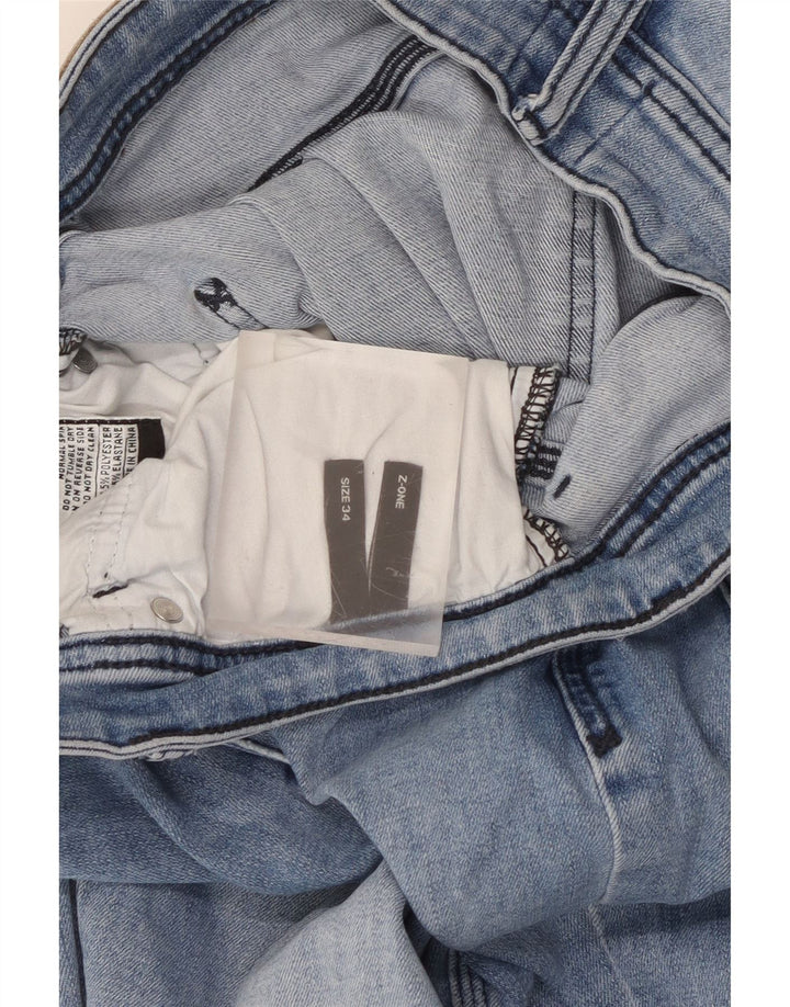 Jeans slim da donna Lee W34 L30 cotone blu