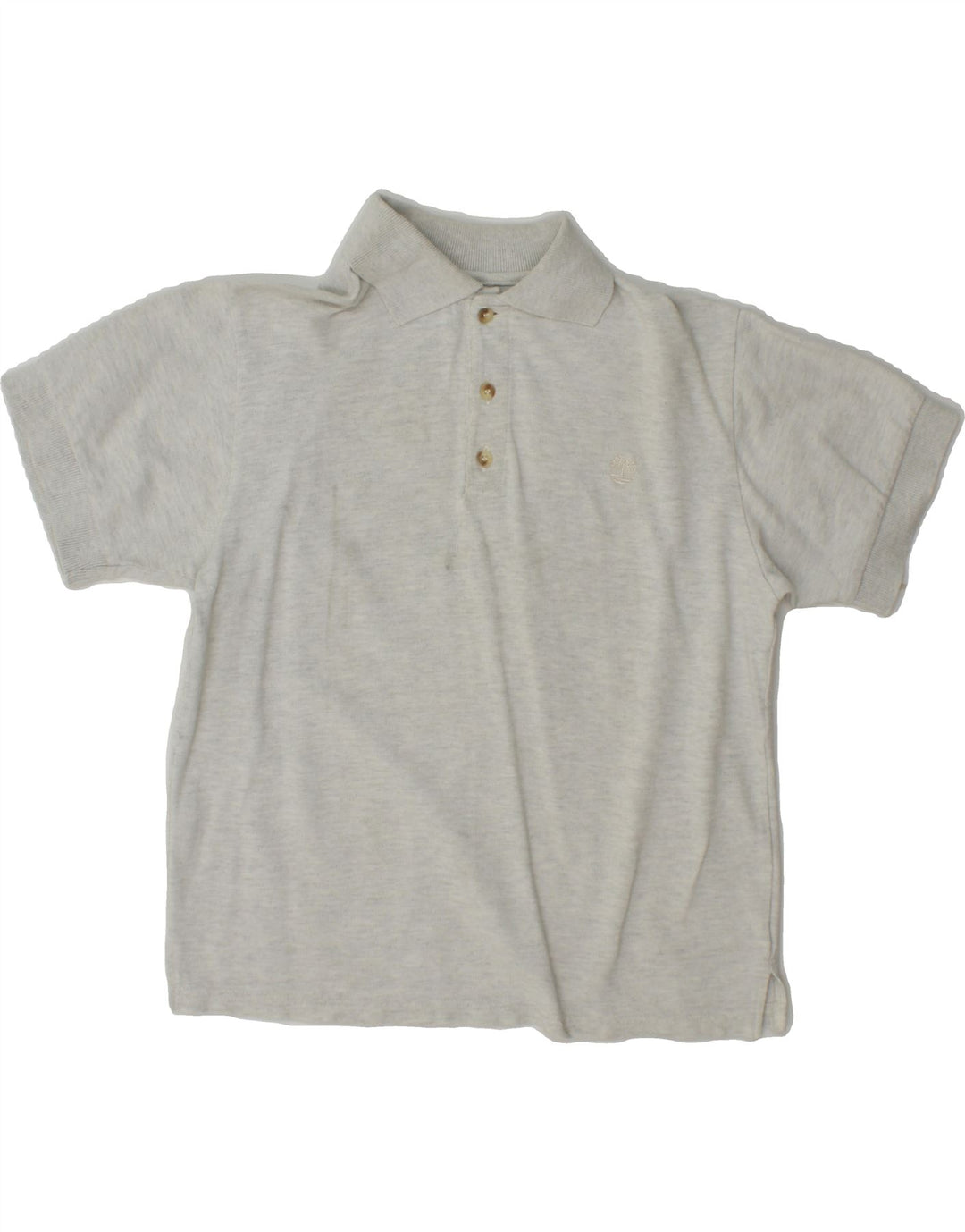 TIMBERLAND Boys Polo Shirt 11-12 Years Grey Cotton Vintage Timberland and Second-Hand Timberland from Messina Hembry 
