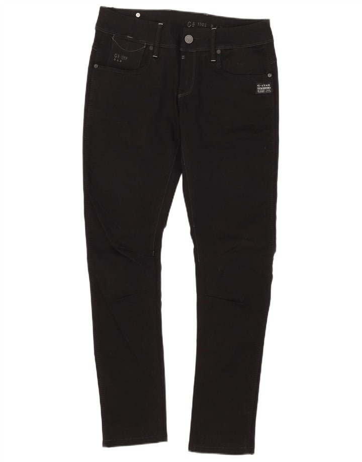 Jeans skinny G-Star da donna 3301 W28 L29 poliestere nero