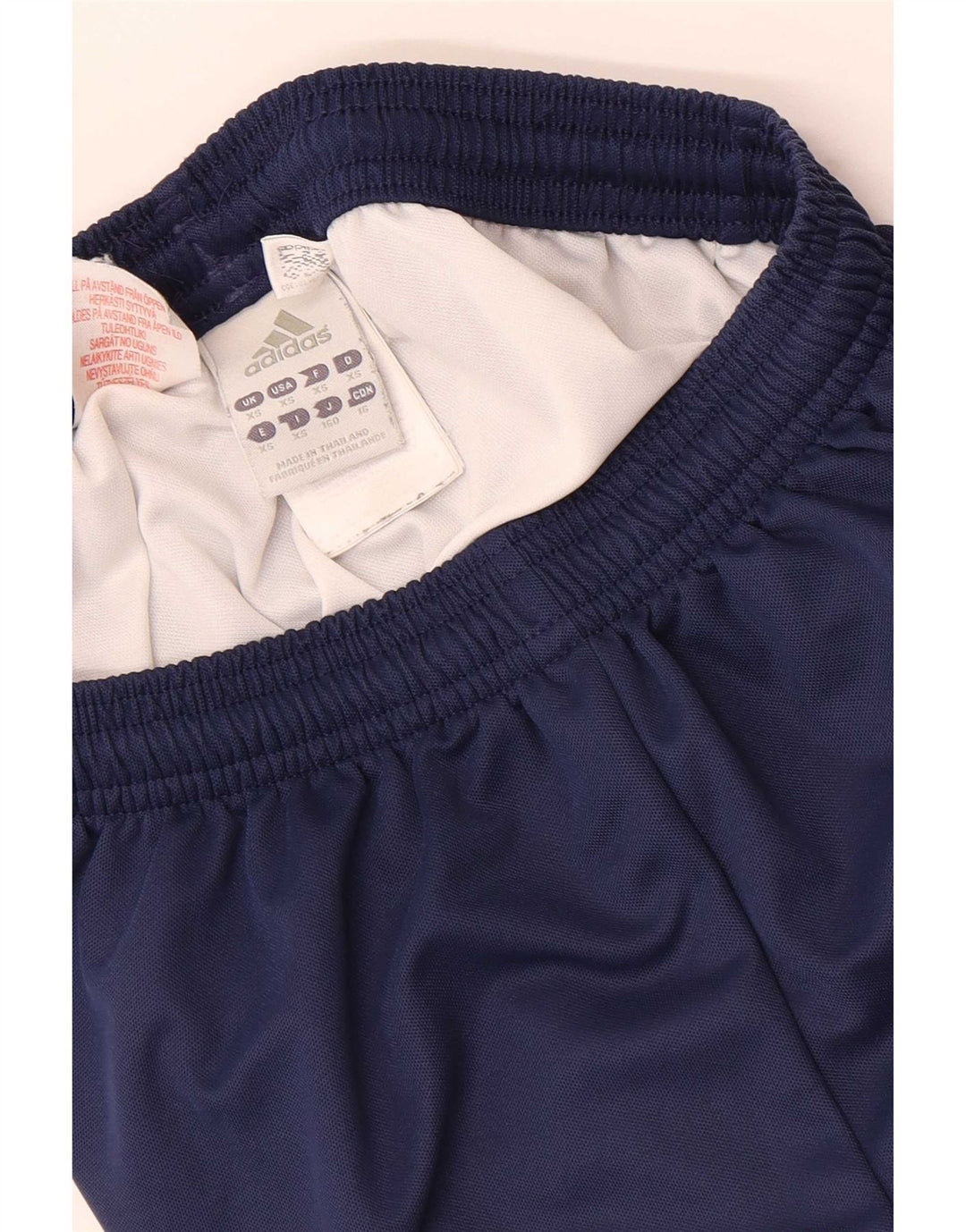 Pantaloncini sportivi Adidas Climalite da uomo XS in poliestere blu navy