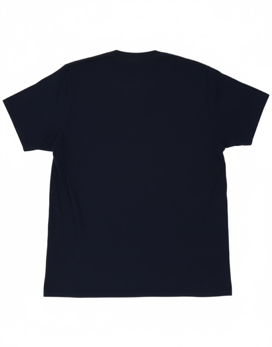 ADIDAS Mens T-Shirt Top Large Navy Blue Cotton