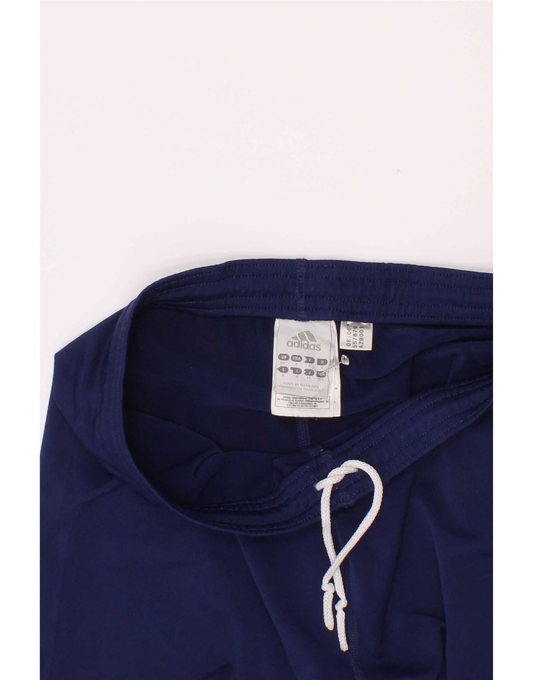 Pantaloncini sportivi Adidas da ragazzo 13-14 anni in poliestere blu navy