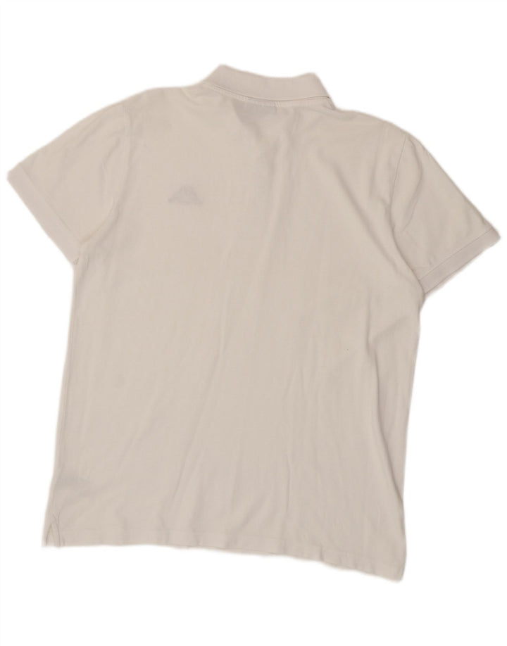 Polo Kappa Uomo XL Cotone Bianco