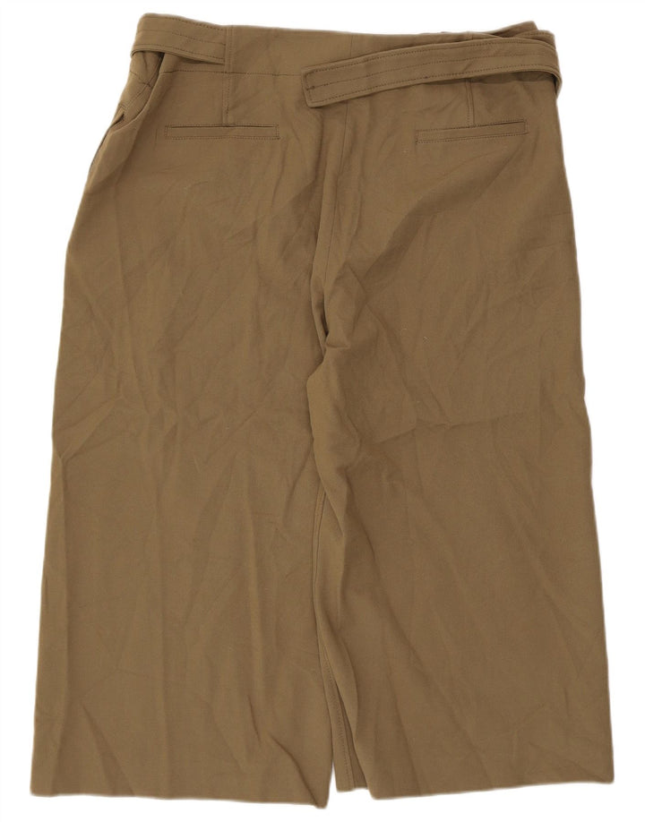 Pantaloni Capri da donna Zara 2XL W36 L20 poliestere kaki