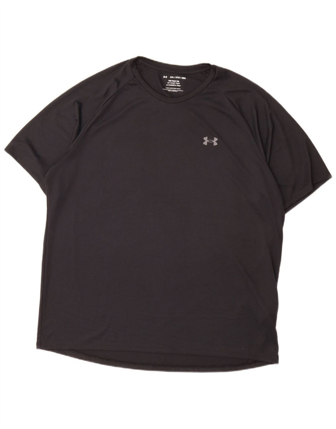 Maglietta da uomo Under Armour Top 2XL poliestere nero