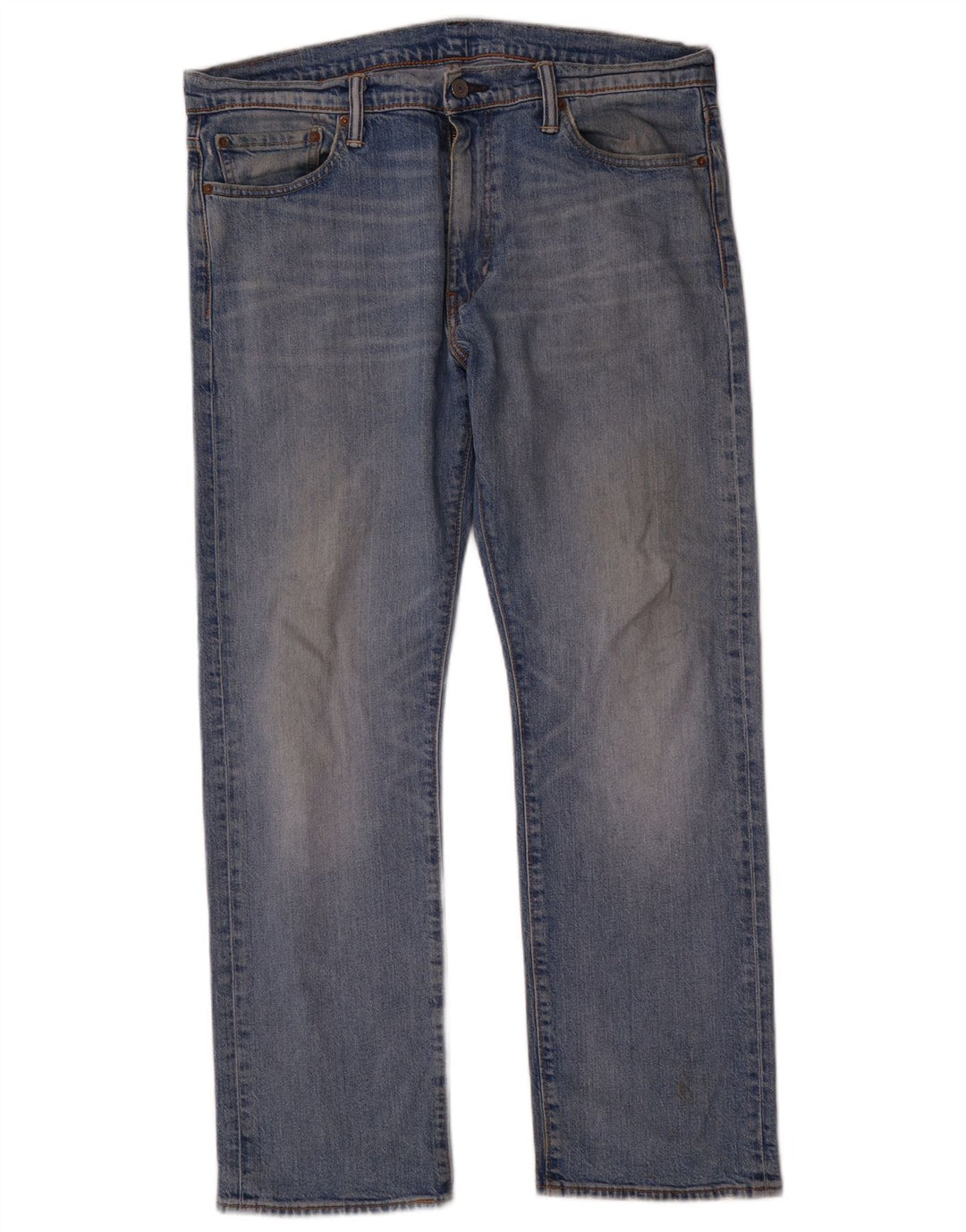 Levi's Uomo 504 Jeans dritti W36 L30 Cotone Blu