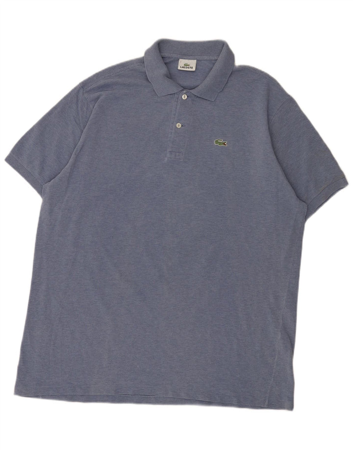 Polo da uomo Lacoste taglia 7 2XL cotone blu