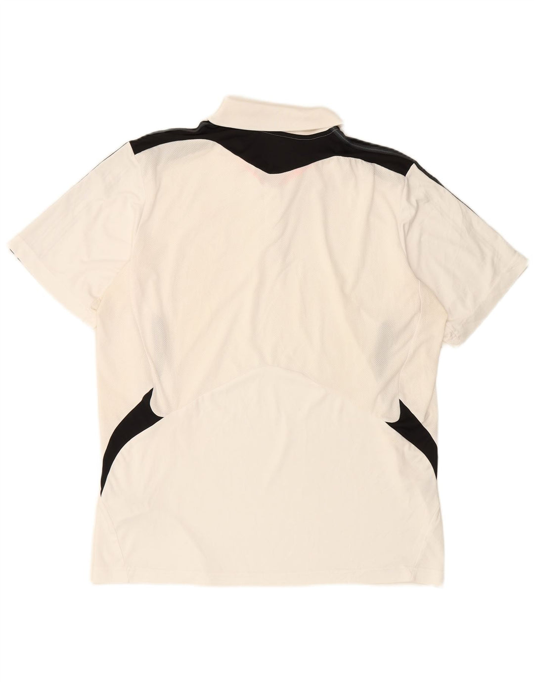 Polo ADIDAS da uomo Climacool XL poliestere color block bianco