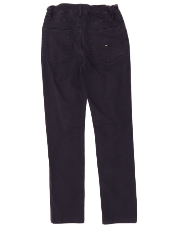 Jeans slim per bambina Tommy Hilfiger 9-10 anni W26 L24 cotone blu navy
