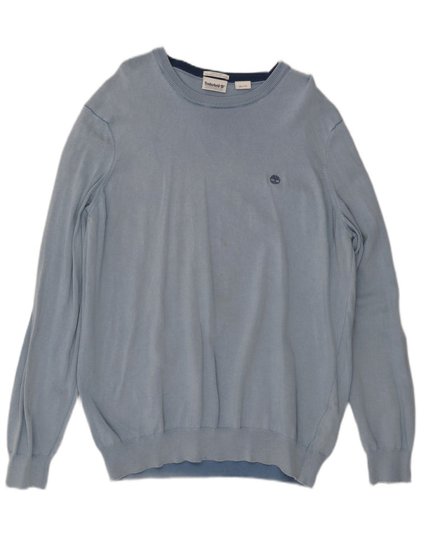 Maglione maglione girocollo da uomo Timberland 2XL cotone blu