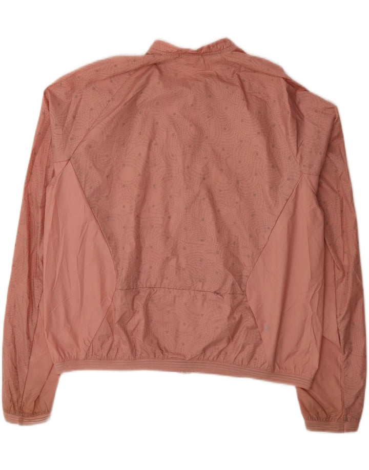 ADIDAS Womens Tracksuit Top Jacket UK 16 Large Pink Spotted Vintage Adidas and Second-Hand Adidas from Messina Hembry 