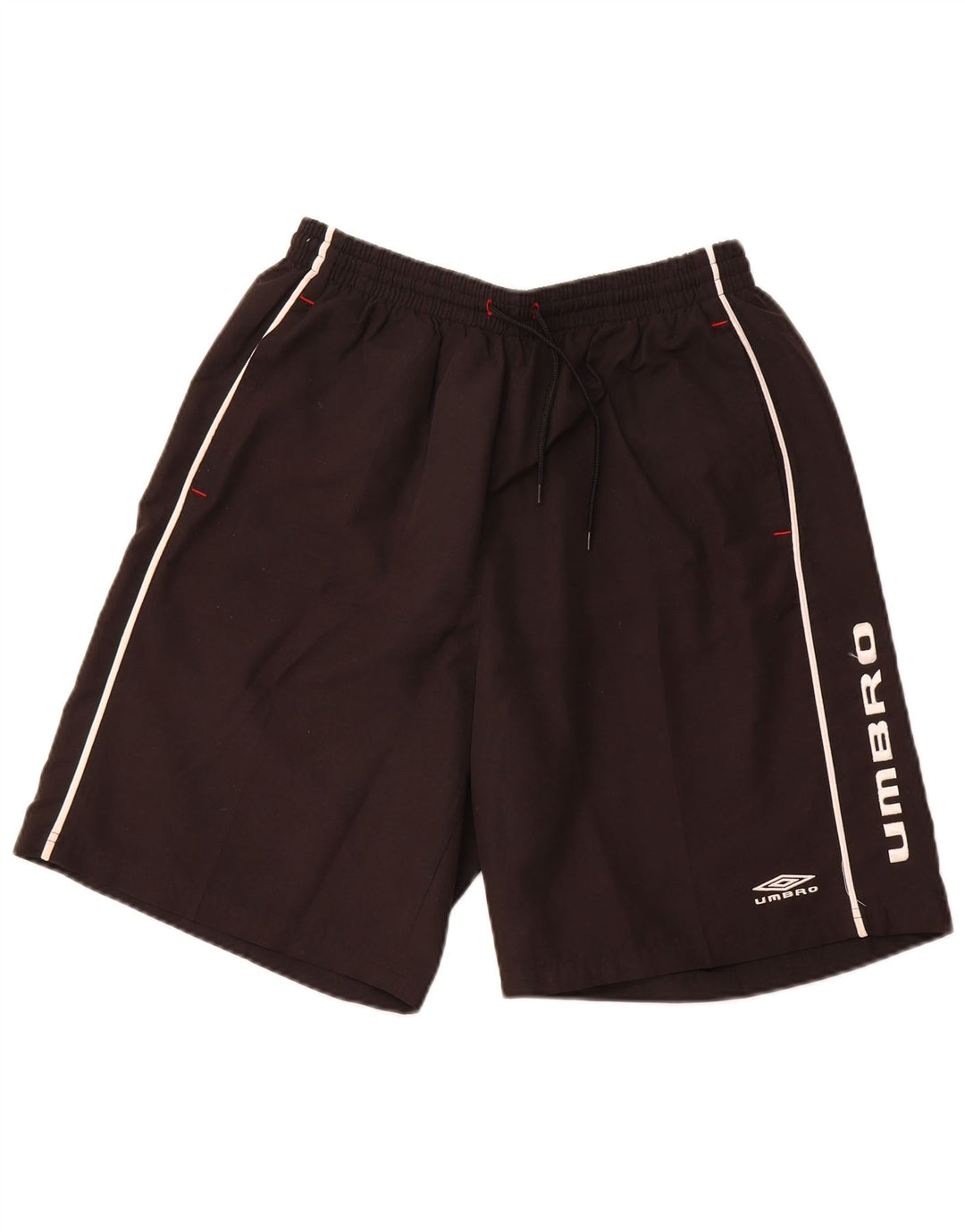 Pantaloncini sportivi grafici da uomo UMBRO XL poliestere nero