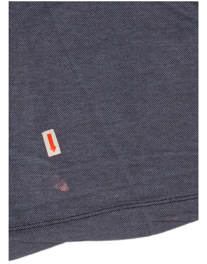 Polo da uomo MICHAEL KORS grande in cotone blu navy