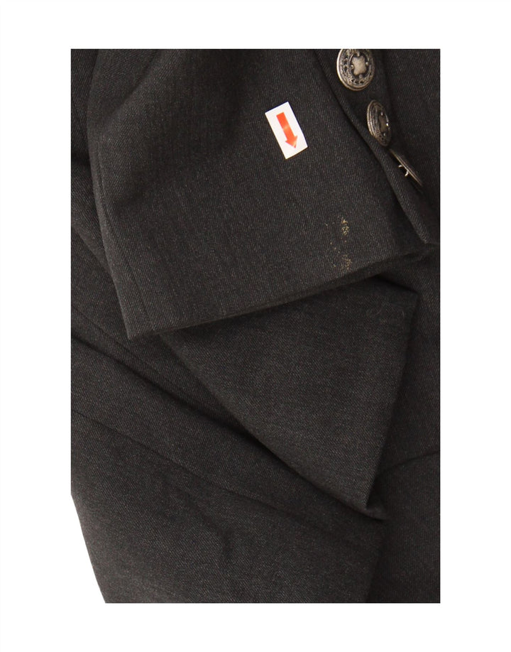 Giacca Blazer Doppiopetto Donna Byblos IT 42 Lana Grigio Medio