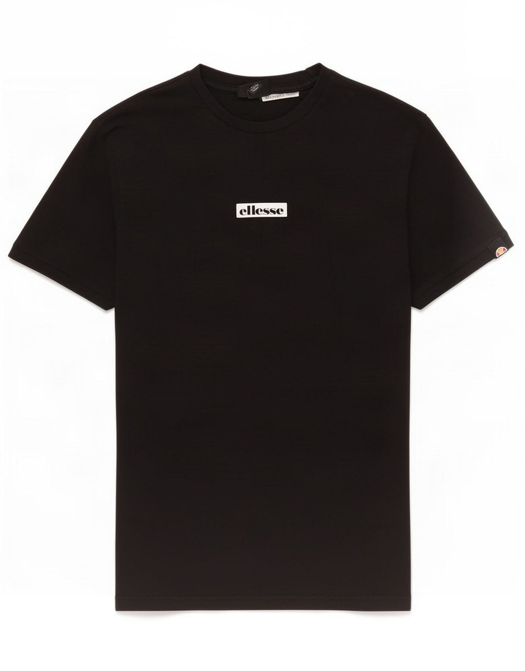T-shirt grafica da uomo Ellesse Top piccola in cotone nero