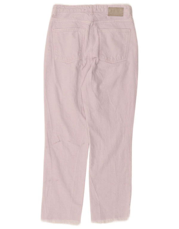 DESIGUAL Jeans dritti da donna EU 38 Medio W26 L27 Cotone viola