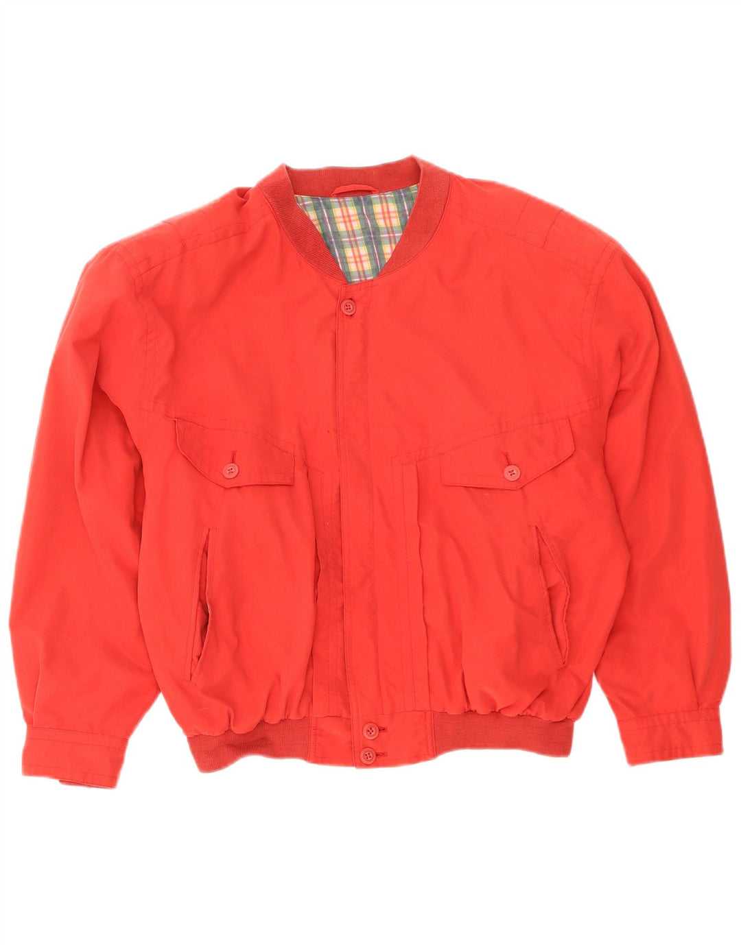 Giubbotto bomber vintage da uomo UK 40 grande rosso