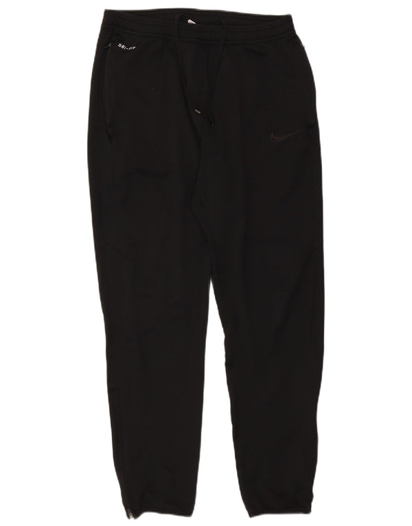 Pantaloni da tuta Nike Dri Fit da uomo, grandi, in poliestere nero